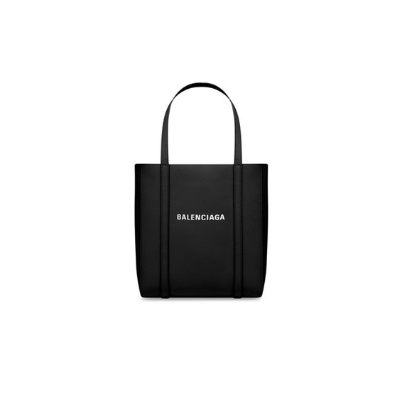 BALENCIAGA WOMEN'S EVERYDAY XXS TOTE BAG IN BLACK - Picture 1 of 5